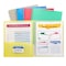 C-Line Products 8Pocket SpiralBound Poly Portfolio Color May Vary Set of 12 Notebooks, 12PK 33080-DS - alternate 2